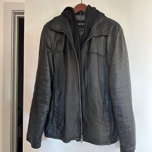 Guess Men’s Leather Jacket